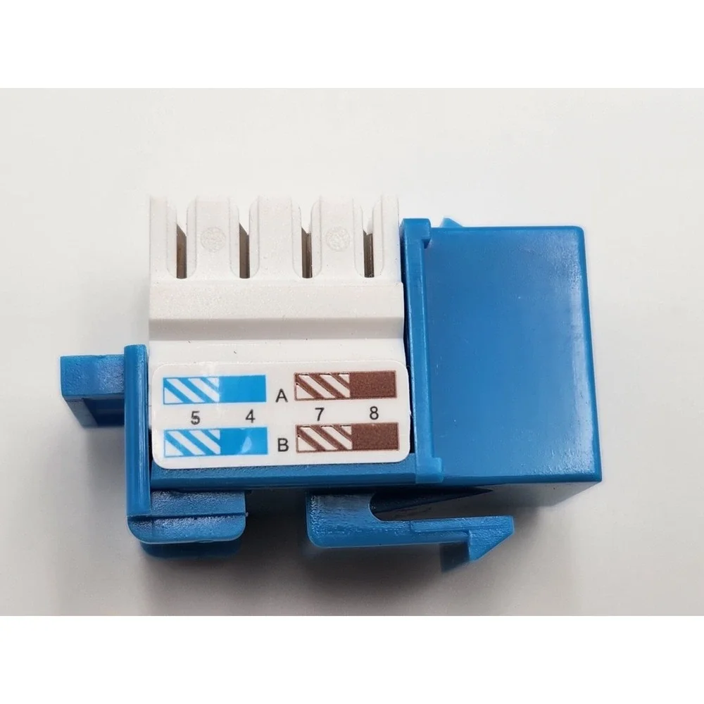 iwillink 10Gbps Cat6 Keystone‎ Jacks Pack of 50 - See Pics For Specs